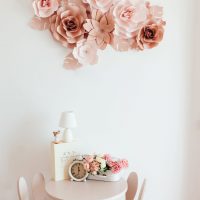 FLORI DECORATIVE PENTRU PERETE Infrumuseteaza si inveseleste casa, camera copilului, biroul, salonul, spatiul personal si ofera un aer de prospetime. Sunt realizate din carton premium, colorat si cu sidef( dupa caz) si sunt foarte usor de intretinut Flovers Events